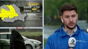 VIDEO Vreme severă în Capitală! Ploaia i-a luat pe bucureșteni prin surprindere